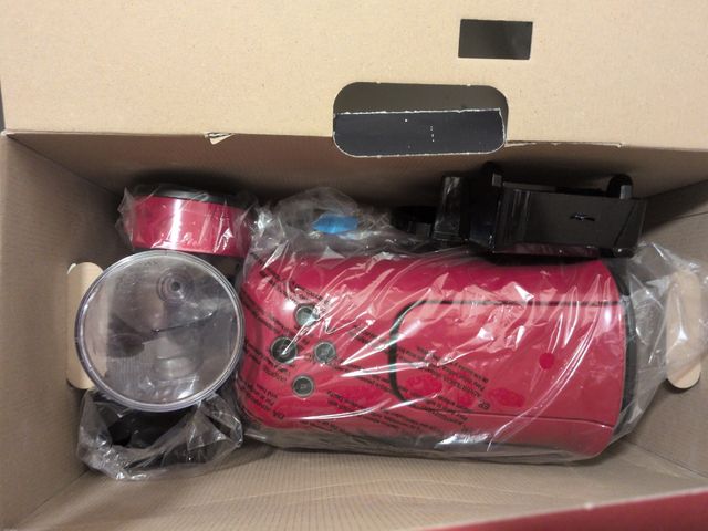 Cafetera Philips Lor Barista, roja