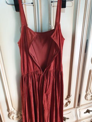 Vestido marrón medieval