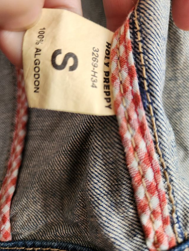 Cazadora vaquera Holy Preppy talla S