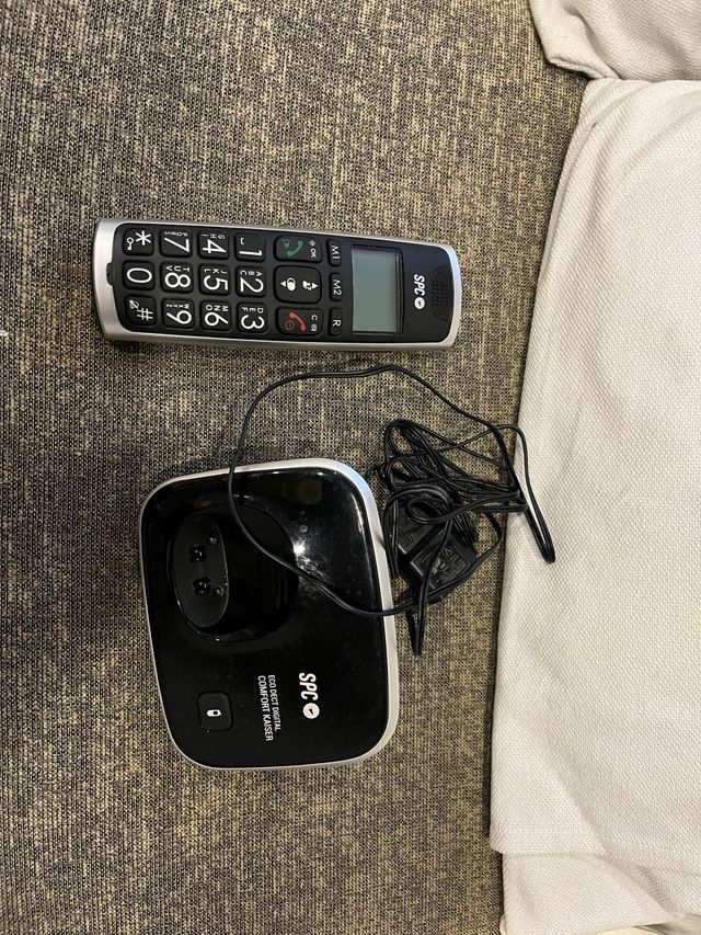 Teléfono fijo SPC senior, números grandes