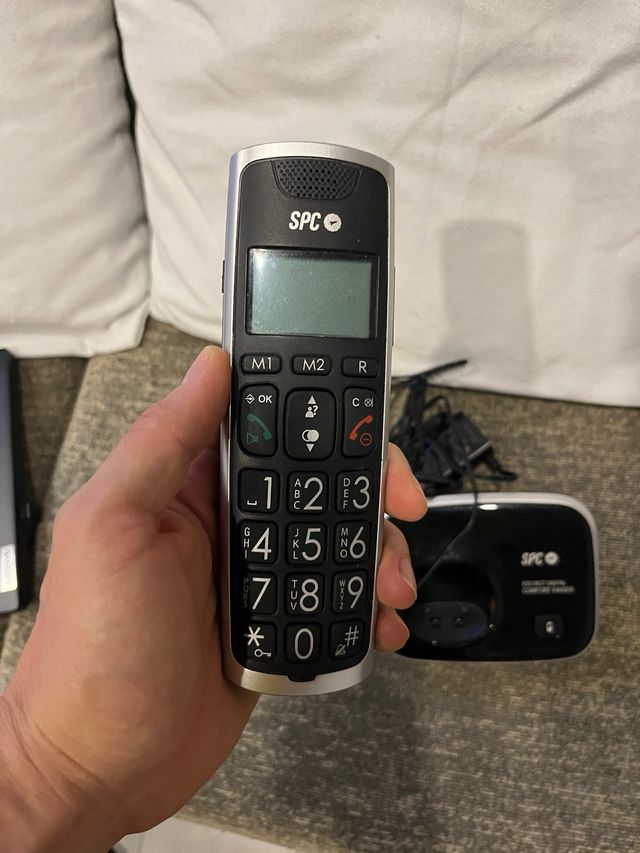 Teléfono fijo SPC senior, números grandes