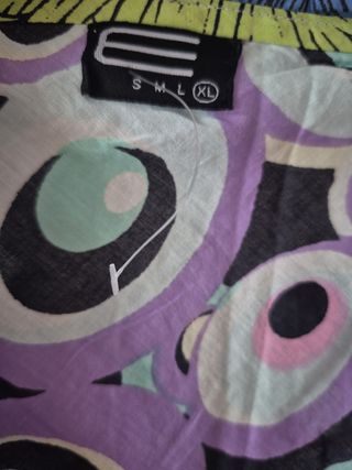 Vestido multicolor talla XL