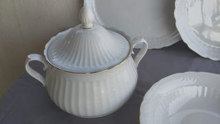 Vajilla porcelana santa clara