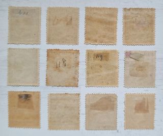 Lote sellos Filipinas Alfonso XIII.