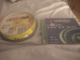 Sony & Verbatim DVD-RW x11
