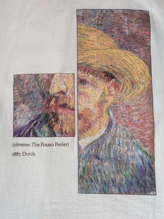 Camiseta "Vincent Van Gogh" - Blanca