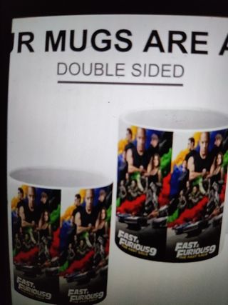 Tazas Fast & Furious