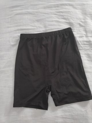 Mallas cortas niña - negras