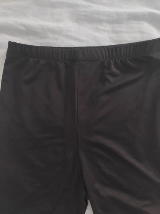 Mallas cortas niña - negras