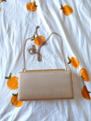 Bolso Fiesta Dorado - Boda