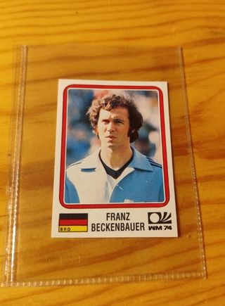 Cromo Franz Beckenbauer Mundial 74