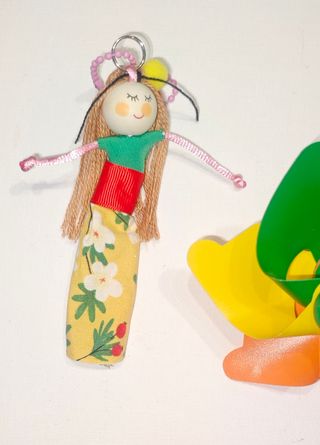 Bambola artigianale "Pompom" - Le Nutz