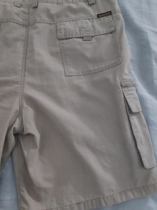 Bermudas Cargo Beige Hombre