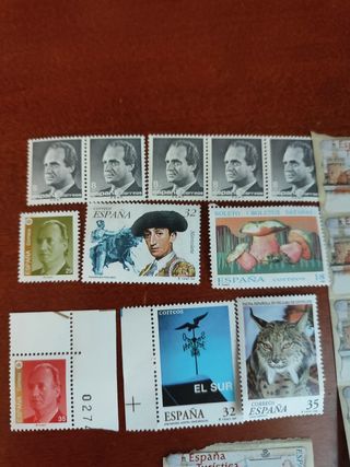 Sellos España: colección pesetas