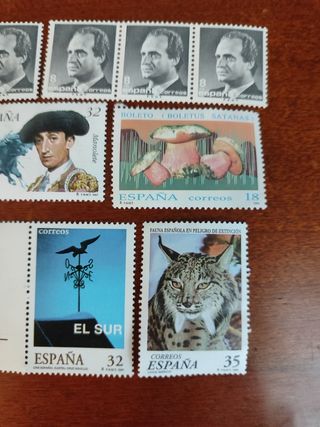 Sellos España: colección pesetas