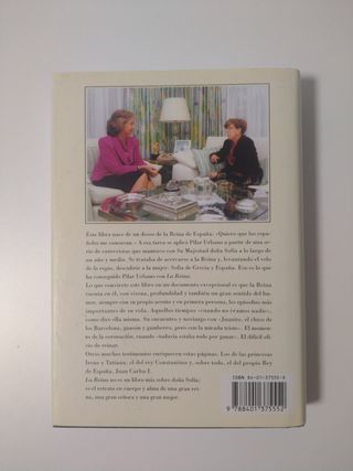 BIOGRAFÍA "LA REINA SOFÍA" DE PILAR URBANO