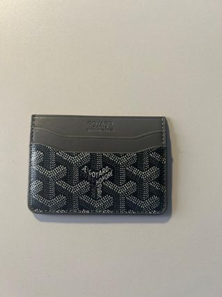 Tarjetero Goyard original Saint Sulpice gris