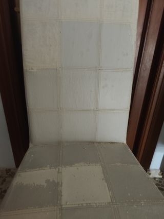 Cuatro Sillas comedor piel para enfundar o tapizar