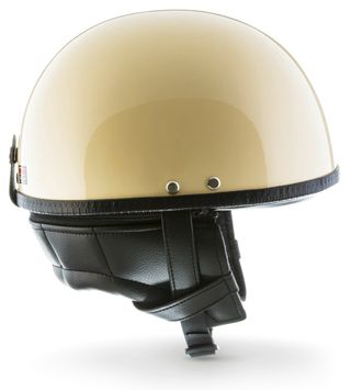 Casco Moto Jet MOTO Helmets Crème, talla L
