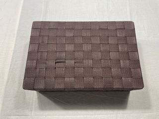 3 Bandejas ratan marrón