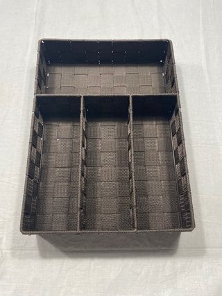 3 Bandejas ratan marrón