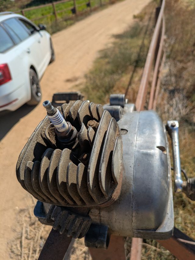 Motore Gitan 49cc - funzionante
Smontato