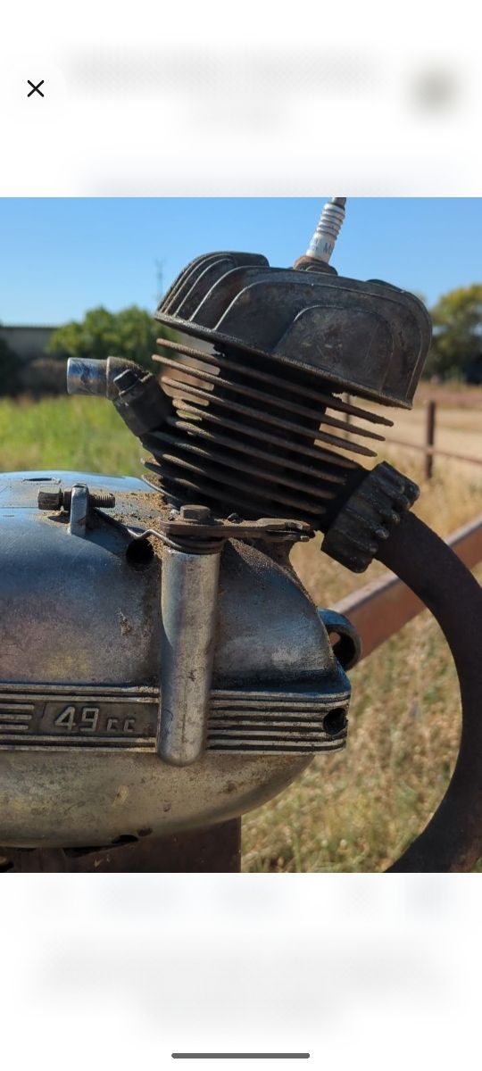 Motore Gitan 49cc - funzionante
Smontato