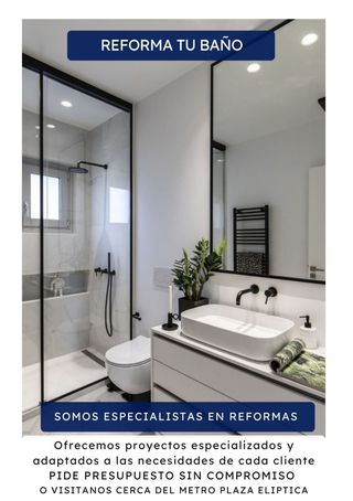 Reforma baño: moderno y elegante