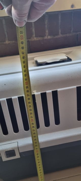 2 jaulas perros/gatos - gris/blanco