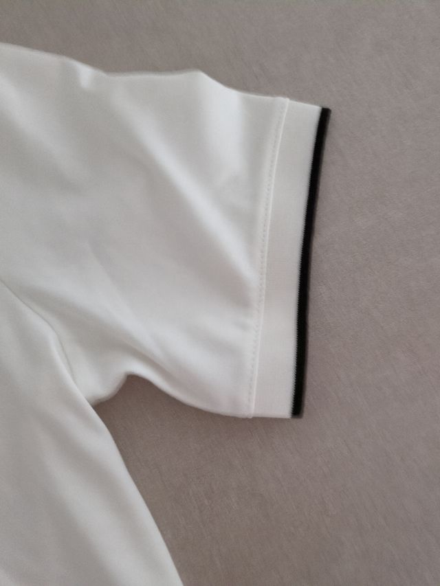 Polo Calvin Klein blanco talla S