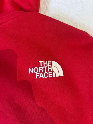 Sudadera The North Face roja - Talla L