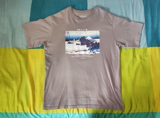 Camiseta "Monte Fuji" - Gris