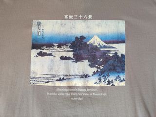 Camiseta "Monte Fuji" - Gris