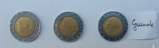 500 Lire & 1000 Lire italiane