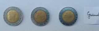 500 Lire & 1000 Lire italiane