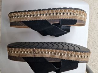 Sandalias plataforma negras