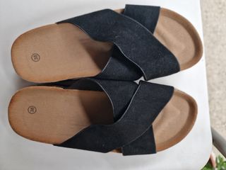 Sandalias plataforma negras