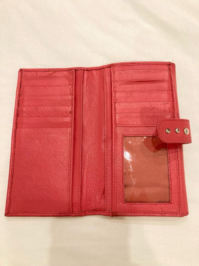 Cartera monedero tachuelas