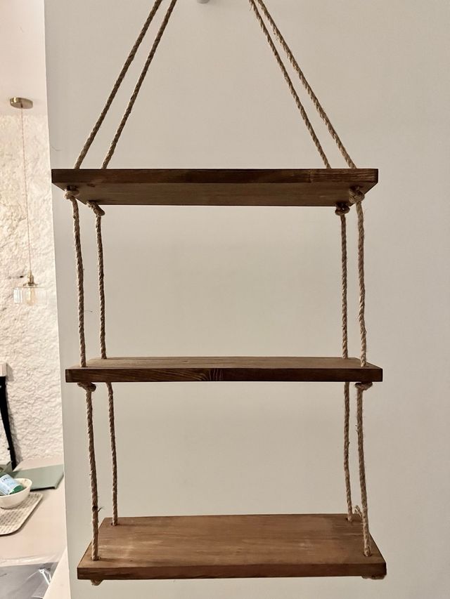 Estantería madera rústica