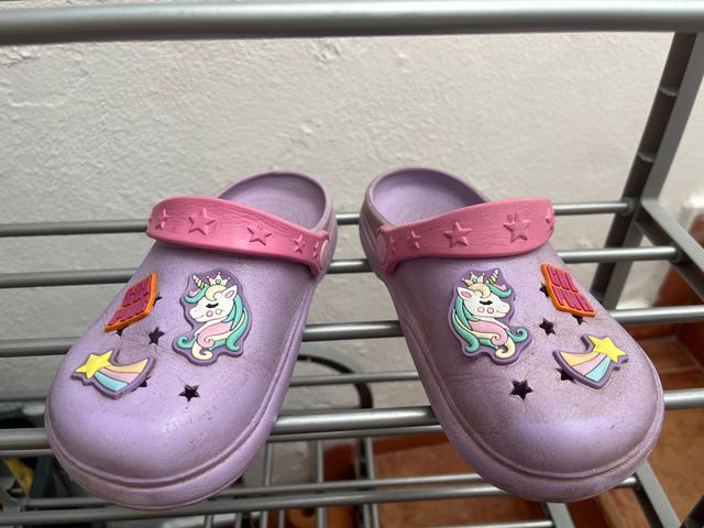 Zuecos Unicornio Niña