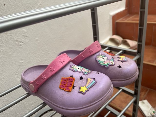 Zuecos Unicornio Niña