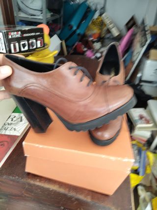 Scarpe La Ballerina Marrone - Tacchi alti