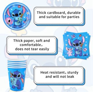 Kit festa a tema Lilo & Stitch, perfetto per un co