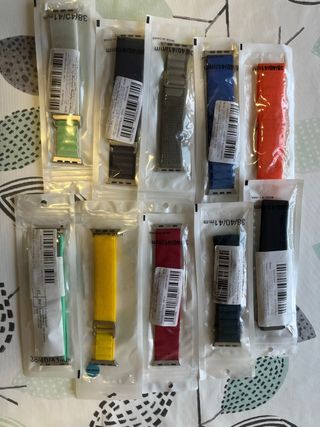 Correas Apple Watch - Colores y modelos variados

