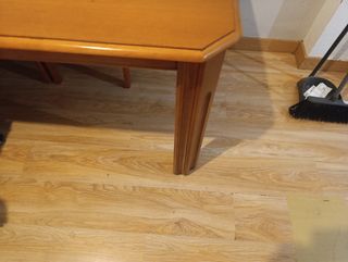 Mesa extensible madera maciza