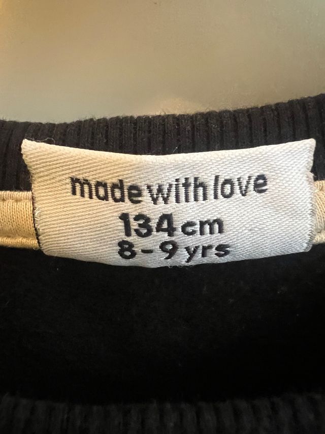 Sudadera niño camuflaje tiburón, T134Cm