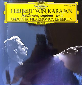 LP Herbert von Karajan - Beethoven Sinfonía nº 4