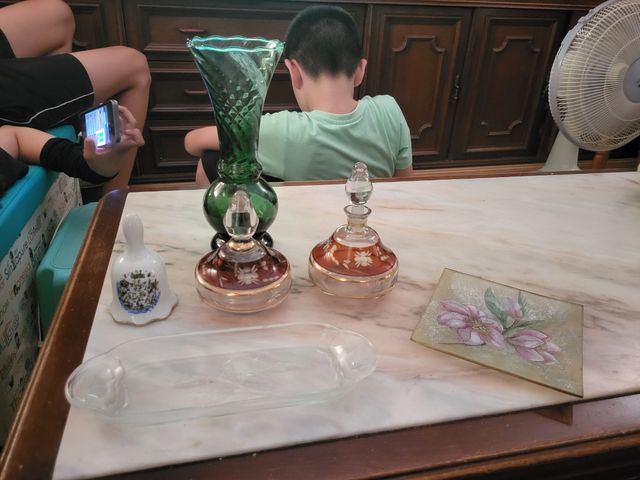 Elegante lotto di decorazione vintage