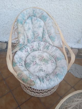 Sillas resina exterior beige