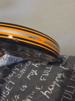 Pala Pádel Lord negra/naranja usada